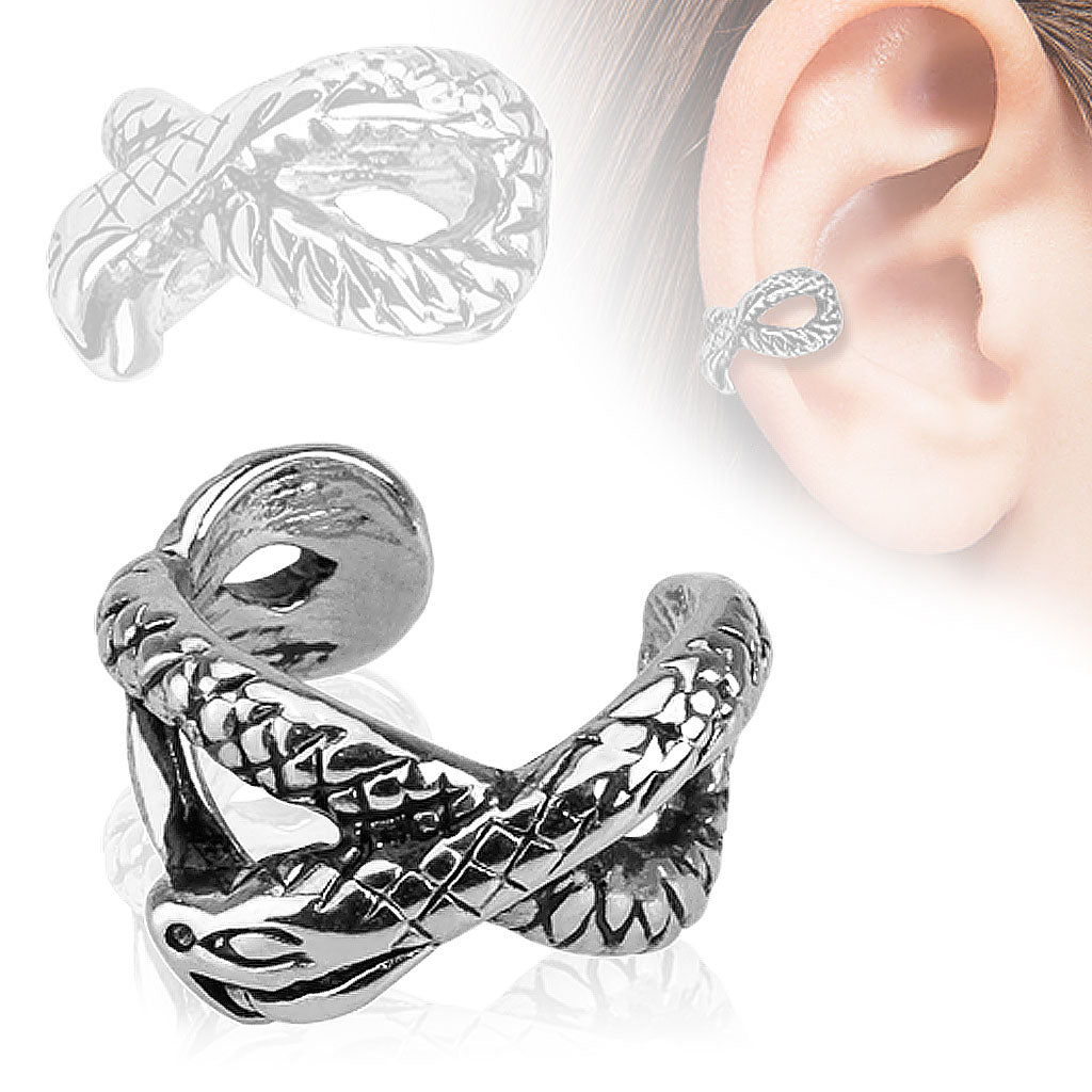 Charm Snake Ear Cuff